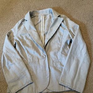 Silver Shimmer Women's Blazer